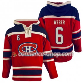 Adidas Maillot de Hockey Montreal Canadiens Shea Weber 6 Rouge Sawyer Chandails à capuchon - Homme